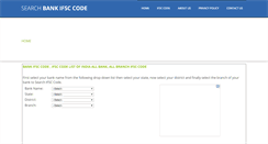Desktop Screenshot of bankifsccode.our24x7i.com